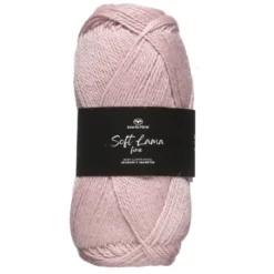 Garn Soft Lama Fine 50 g rosa – Powder pink 940