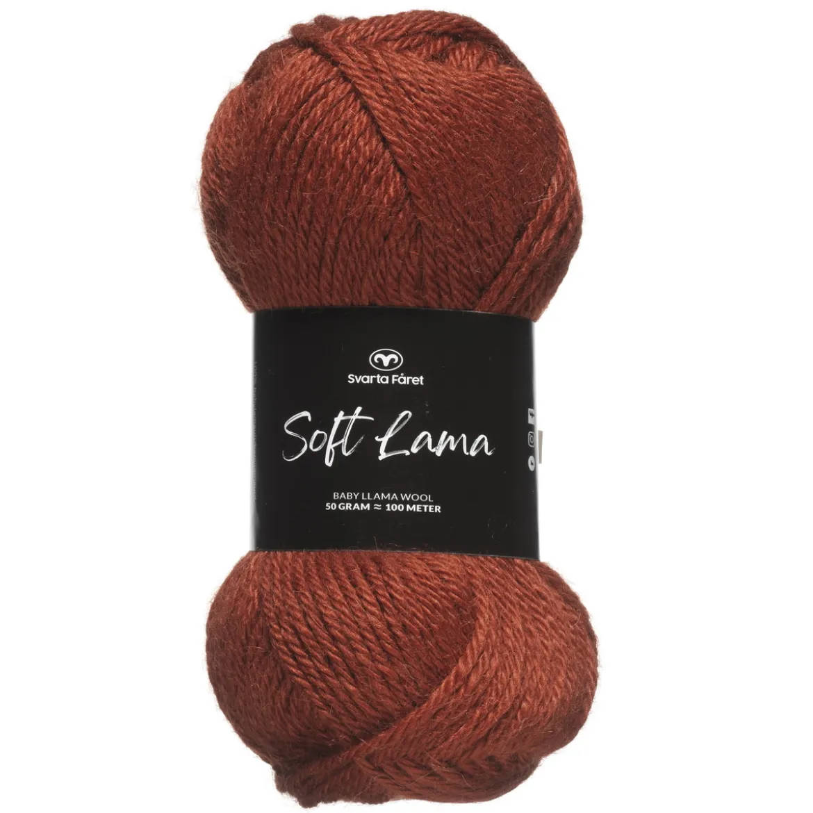 Garn Soft Lama 50 g rust – Potter´s clay 39