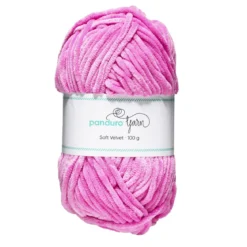 Garn Soft Velvet 100 g cerise
