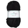 Garn Soft Velvet 100 g svart