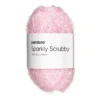 Garn Sparkly Scrubby 50 g lyserosa