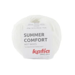 Garn Summer Comfort 50 g hvit