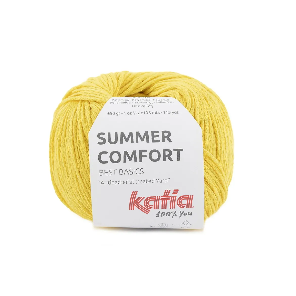 Garn Summer Comfort 50 g s.gul