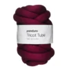 Garn Tricot Tube 250 g vinrød