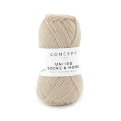 Garn United Socks 25 g beige