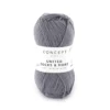 Garn United Socks 25 g mellomgrå