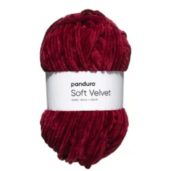 Garn Velvet 100 g bordeaux