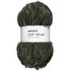 Garn Velvet 100 g mørkegrønn