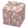 Gavepapir på rull 10 m × 57 cm – rosa blomsterhav