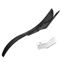 Gavepapirskjærer, papirskjærer, lengde 14,5 cm + 10 ekstra knivblader