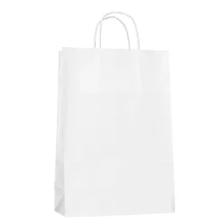 Gavepose hvit 5-pakning, av papir 22×31×10 cm
