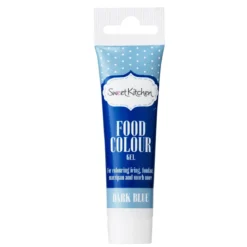 Geléfarge, spiselig næringsmiddelfarge til baking, mørkeblå 25 g
