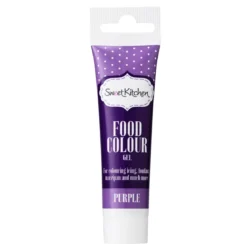 Geléfarge, spiselig næringsmiddelfarge til baking, lilla 25 g