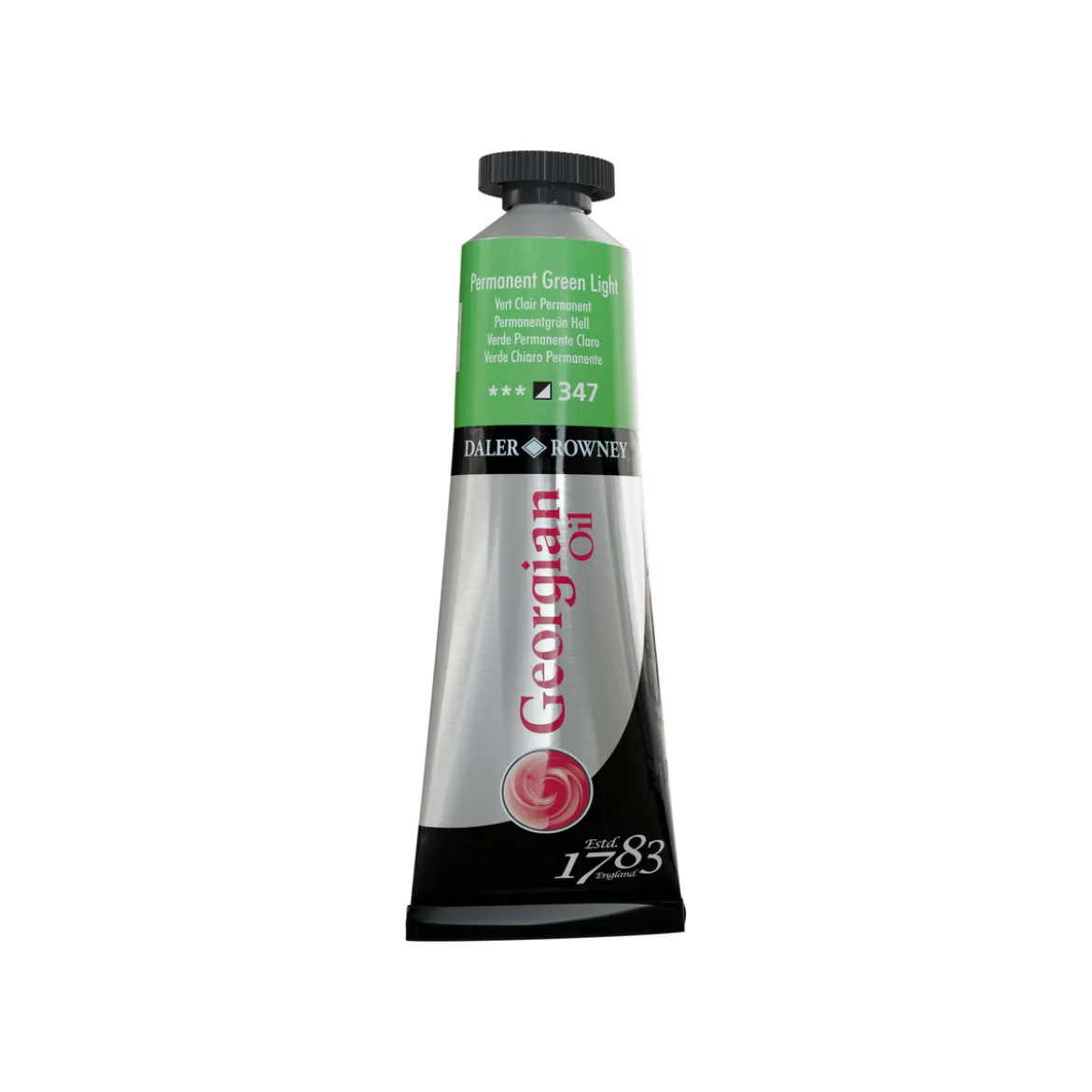 Georgian Oil Colour oljemaling 38 ml Permanent Green Light 347