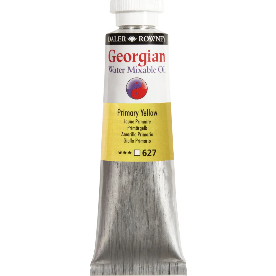 Georgian Water Mixable Oil Colour, vannløselig oljemaling 37 ml Cadmium Yellow Deep Hue 618