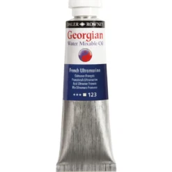 Georgian Water Mixable Oil Colour, vannløselig oljemaling 37 ml Sèvres Blue 129