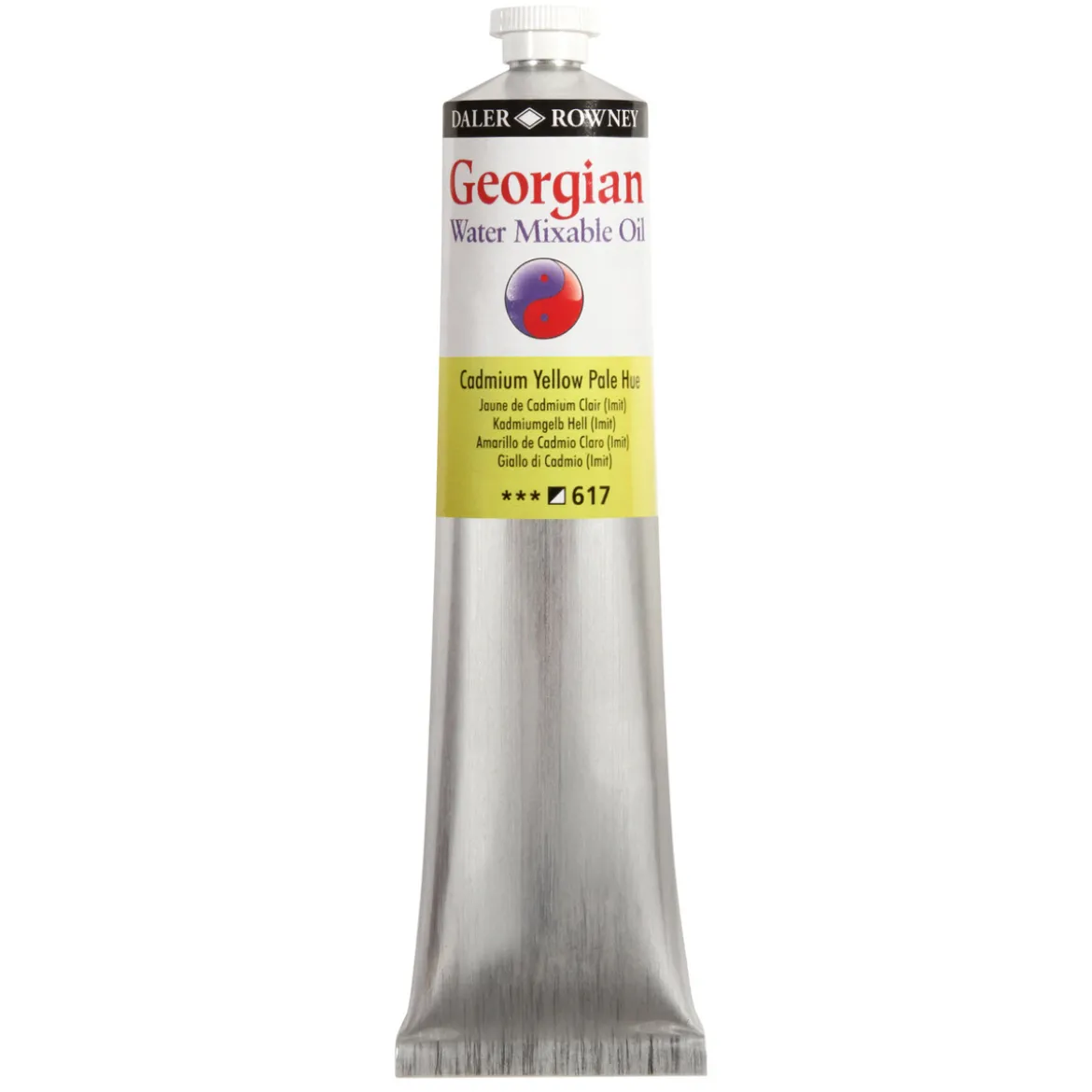 Georgian Water Mixable Oil Colour, vannløselig oljemaling 200 ml Primary Yellow 627