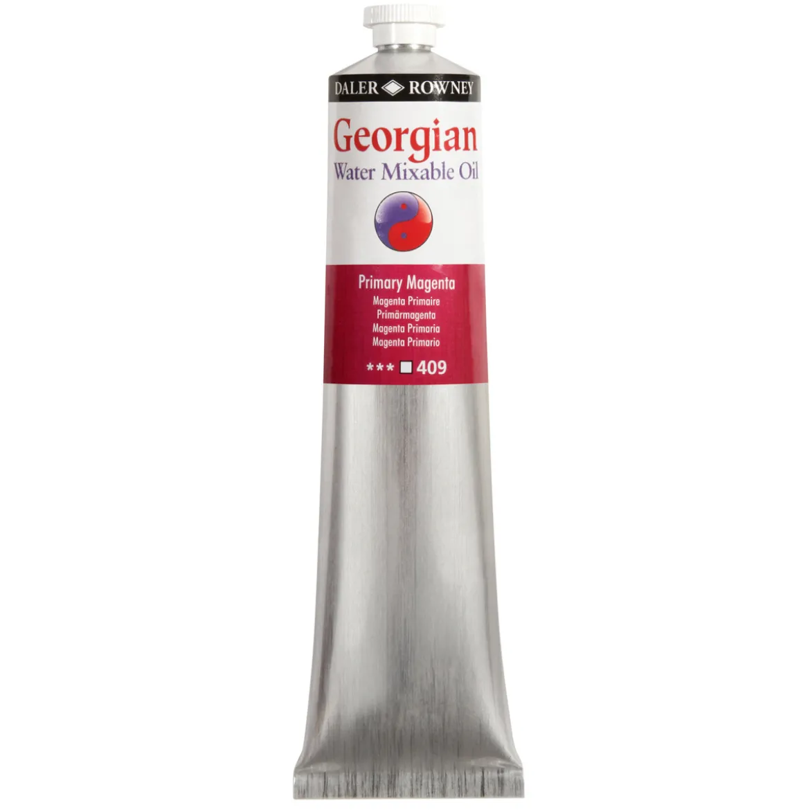 Georgian Water Mixable Oil Colour, vannløselig oljemaling 200 ml Primary Magenta 409