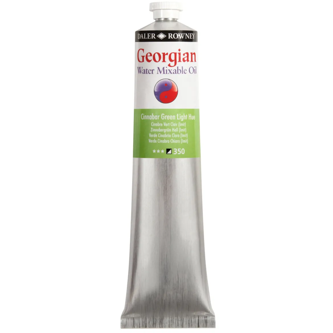 Georgian Water Mixable Oil Colour, vannløselig oljemaling 200 ml Olive Green 363