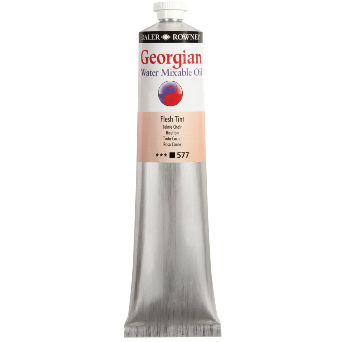 Georgian Water Mixable Oil Colour, vannløselig oljemaling 200 ml Peach Pink 577