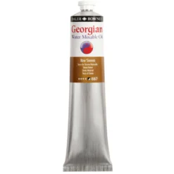 Georgian Water Mixable Oil Colour, vannløselig oljemaling 200 ml Raw Sienna 667