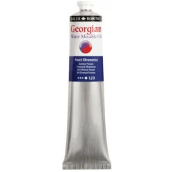 Georgian Water Mixable Oil Colour, vannløselig oljemaling 200 ml French Ultramarine 123