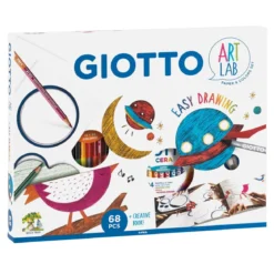 Giotto Art Lab Easy Draw 68 stk.