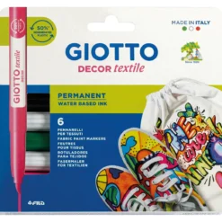 Giotto Decor Tekstiltusjer 6 s