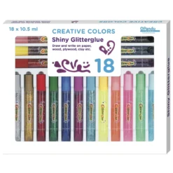 Glitterglue 18-pk 10,5 ml