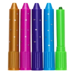 Glitter Twister 5-pakning, herlig kremete og glitrende kritt