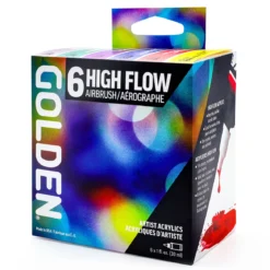 Golden Artist High Flow Acrylics Airbrush Set #949