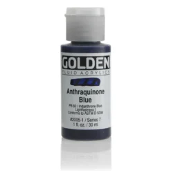 Golden Fluid Acrylics 30 ml - 2005 Anthraquinone Blue