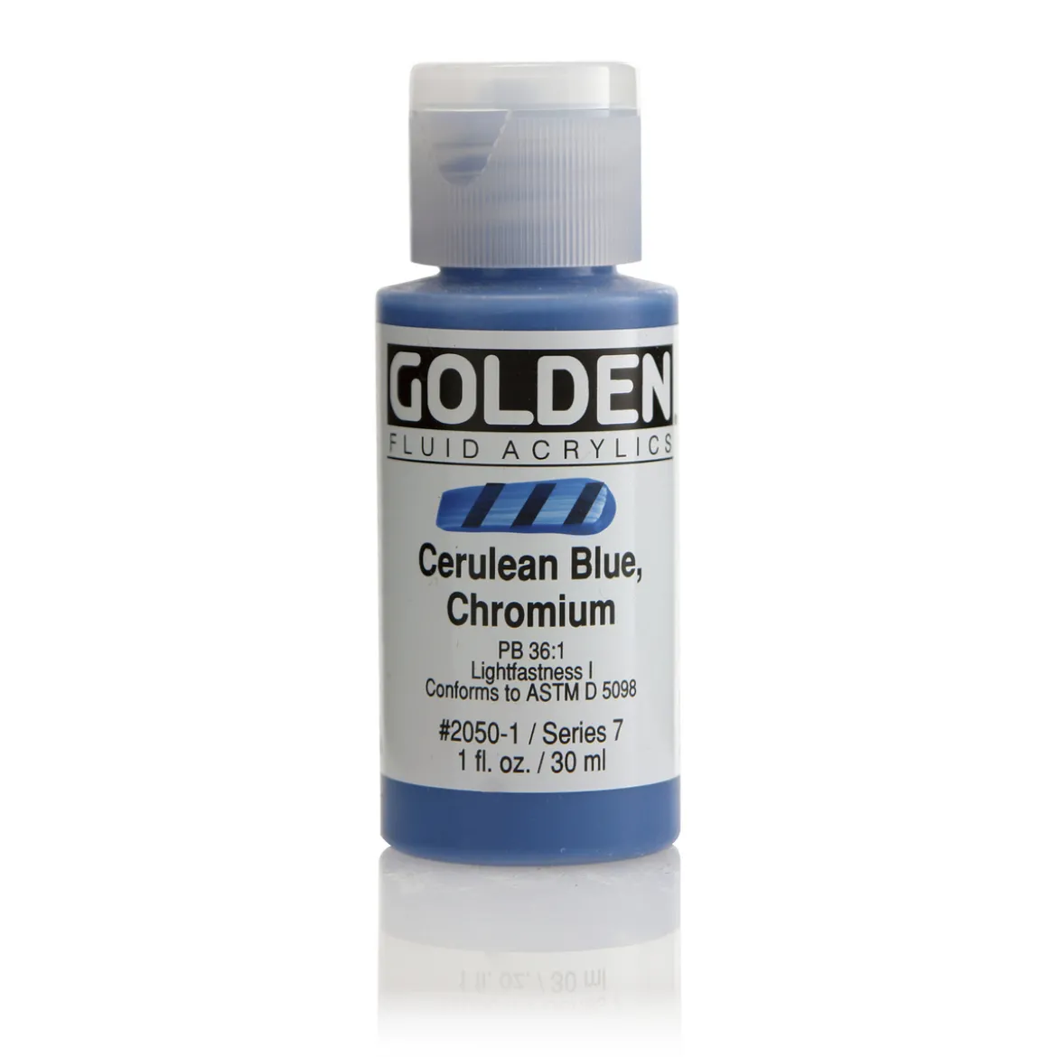 Golden Fluid Acrylics 30 ml - 2051 Ceruleum Blue Deep