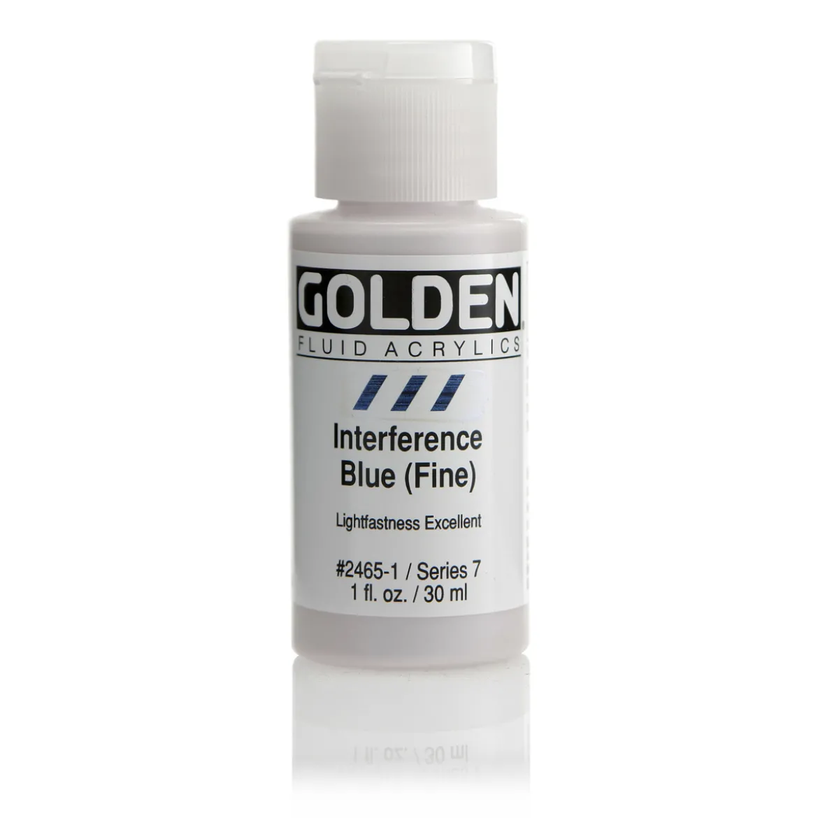 Golden Fluid Acrylics 30 ml - 2465 Interference Blue F.