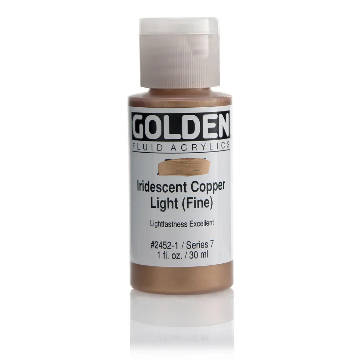 Golden Fluid Acrylics 30 ml - 2453 Iridescent Gold F.