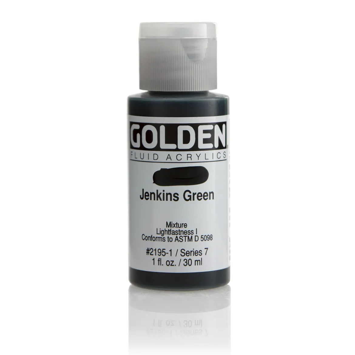 Golden Fluid Acrylics 30 ml - 2195 Jenkins Green