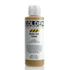 Golden Fluid Acrylics 118 ml - 2225 Nickel Azo Yellow