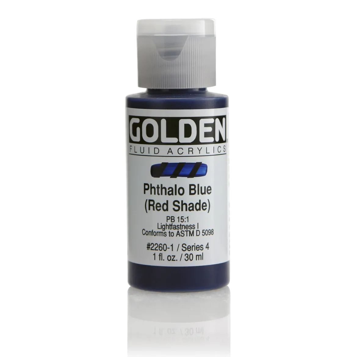 Golden Fluid Acrylics 30 ml - 2260 Phthalo Blue