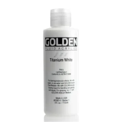 Golden Fluid Acrylics 118 ml - 2380 Titanium White