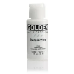 Golden Fluid Acrylics 30 ml - 2380 Titanium White