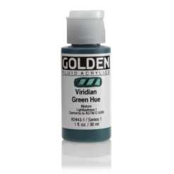 Golden Fluid Acrylics 30 ml - 2443 Viridian Green Hue