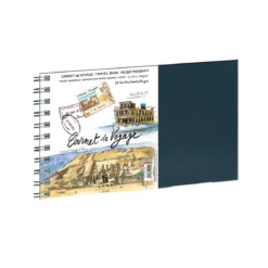 Hahnemühle Travel Book, spiralbundet akvarellblokk, 14×22 cm, 25 ark, 300 g/m²
