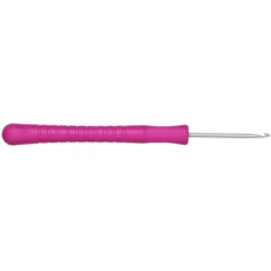 Heklenål Easy Grip, lengde 14 cm Ø2,0 mm –&nbsp;aluminium