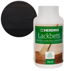 Herdins lakkbeis 300 ml – 718 grafittsvart