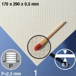 Hermoli ark m struktur 2,3 mm