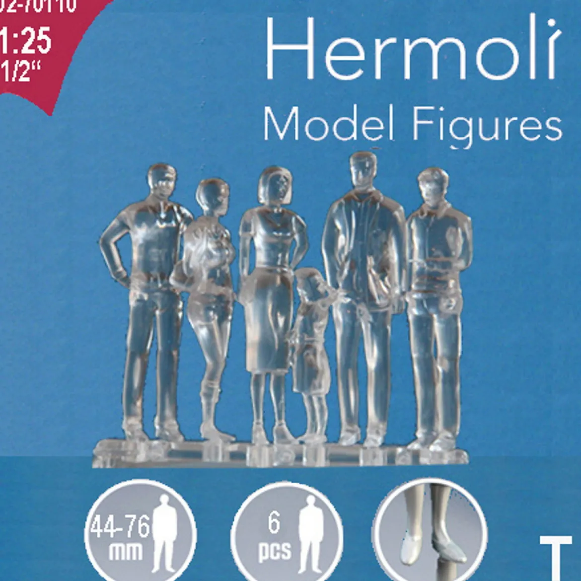 Hermoli stående figurer 1:25