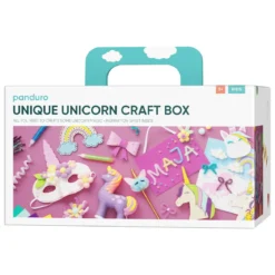 Hobbyeske Unique Unicorn, fylt med en mengde fantastiske hobbymaterialer med enhjørningtema!