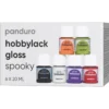 Hobbylakk gloss 6×20 ml Spooky – 6 blanke farger med litt fokus på Halloween!