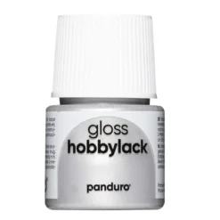 Hobbylakk gloss Silver 45 ml