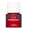 Hobbylakk matt Dark Red 45 ml